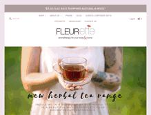 Tablet Screenshot of fleurette.com.au